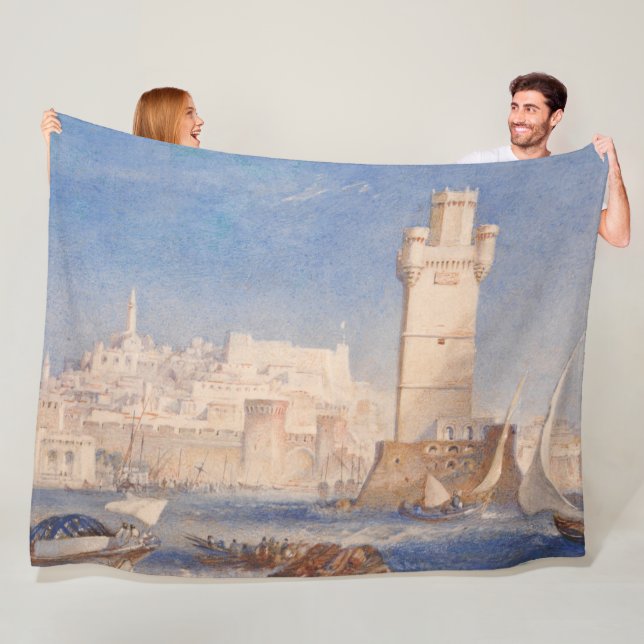 William Turner Rhodes Fleece Blanket (In Situ)