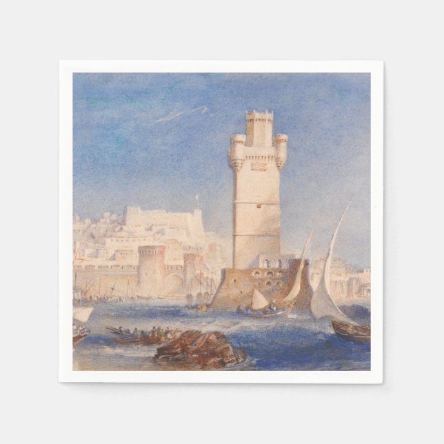 William Turner Rhodes Napkin (Front)