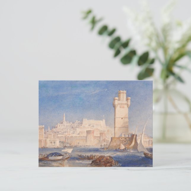 William Turner Rhodes Postcard (Standing Front)