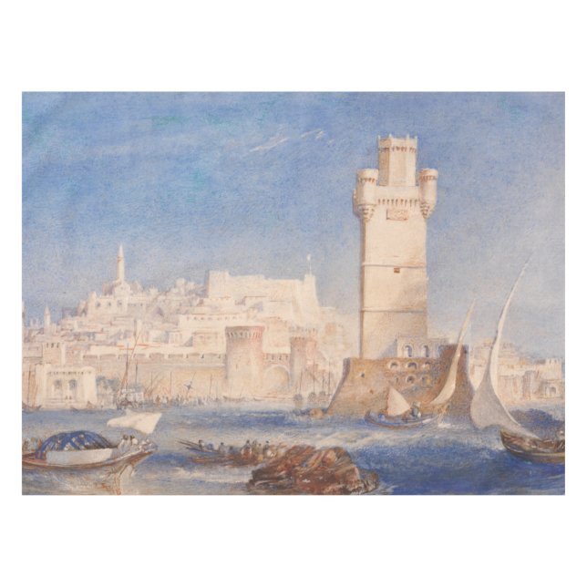 William Turner Rhodes Tablecloth (Front (Horizontal))