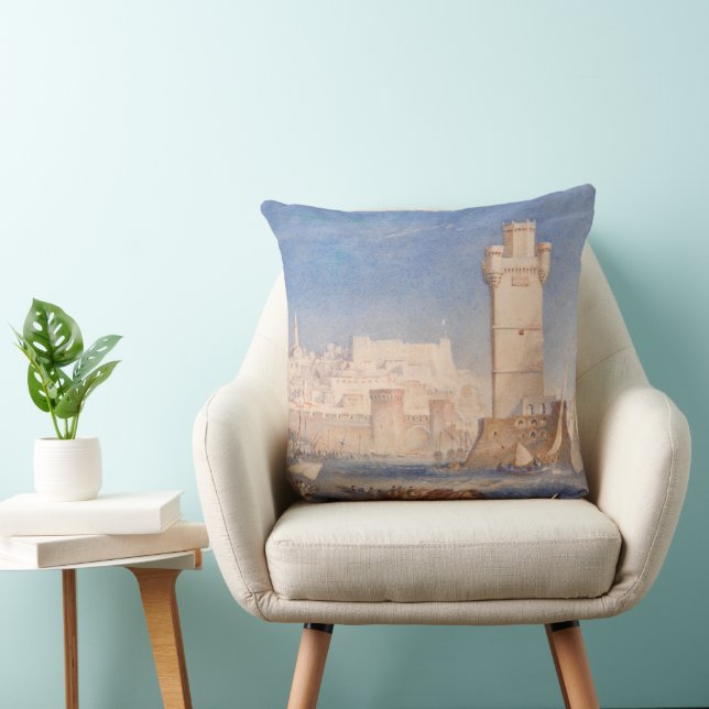 William Turner Rhodes Throw Pillow (Chair)