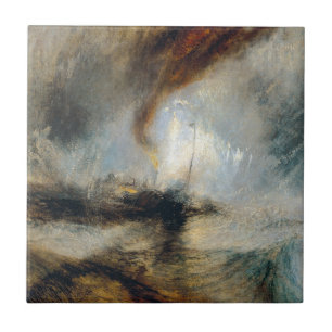 William Turner - Snow Storm Tile