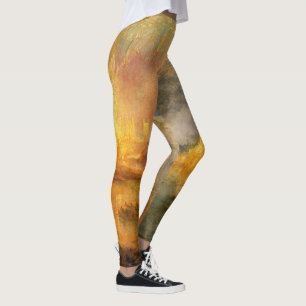 William Turner - The Burning of the Parliament Leggings