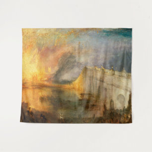 William Turner - The Burning of the Parliament Tapestry
