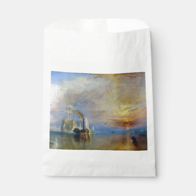 William Turner - The Fighting Temeraire Favour Bag (Front)