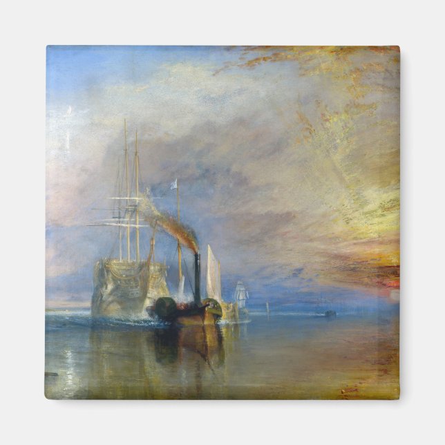 William Turner - The Fighting Temeraire Magnet (Front)