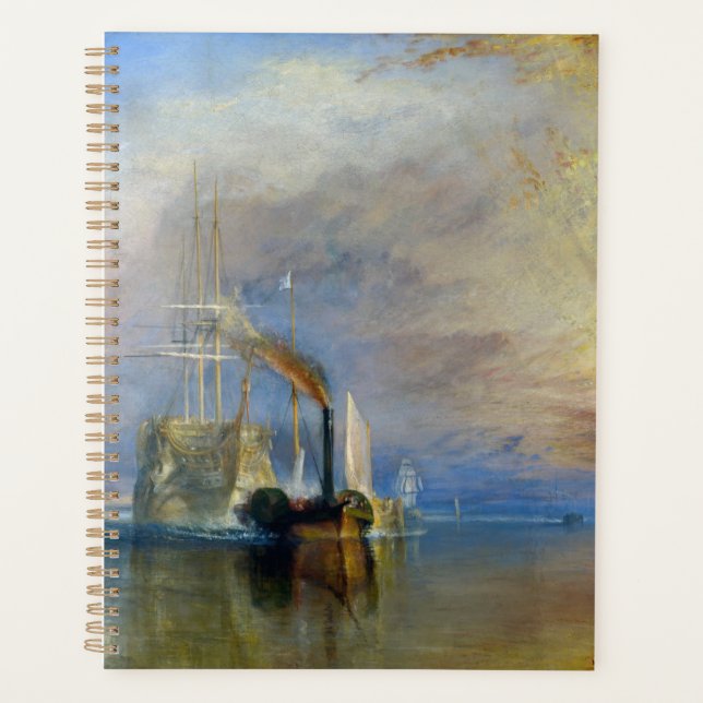 William Turner - The Fighting Temeraire Planner (Front)