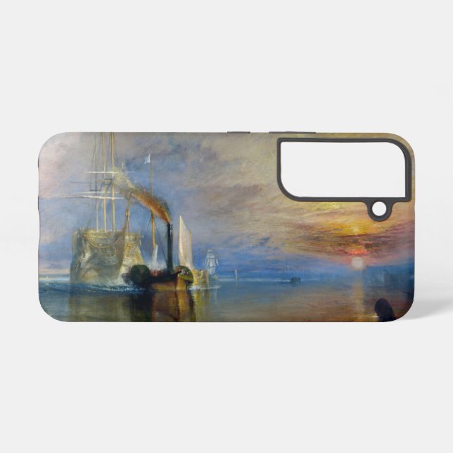 William Turner - The Fighting Temeraire Samsung Galaxy S22 Case (Back Horizontal)