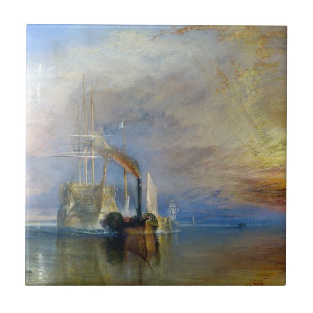William Turner - The Fighting Temeraire Tile (Front)