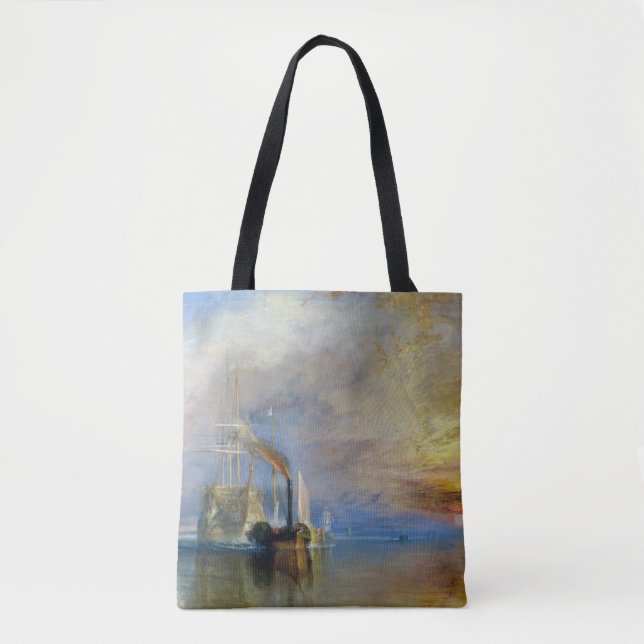 William Turner - The Fighting Temeraire Tote Bag (Front)