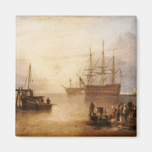 William Turner - The Sun Setting Through Vapour Magnet
