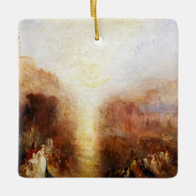 William Turner - The Visit to the Tomb Ceramic Ornament (Front)