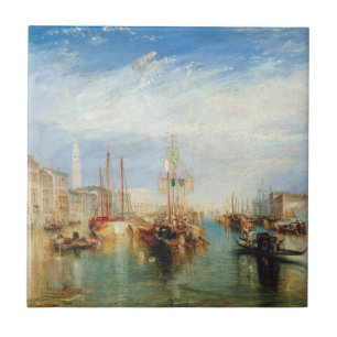 William Turner - Venice Porch Madonna della Salute Tile