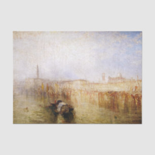 William Turner - Venice Quay, Ducal Palace Tissue Paper