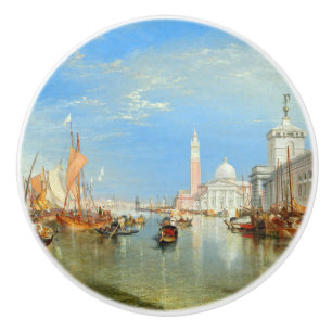 William Turner - Venice, The Dogana & San Giorgio Ceramic Knob