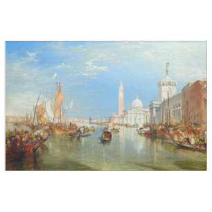 William Turner - Venice, The Dogana & San Giorgio Fabric