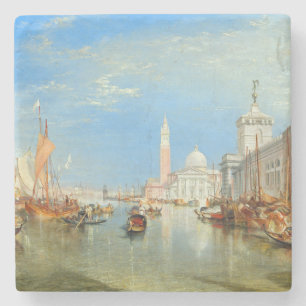 William Turner - Venice, The Dogana & San Giorgio Stone Coaster