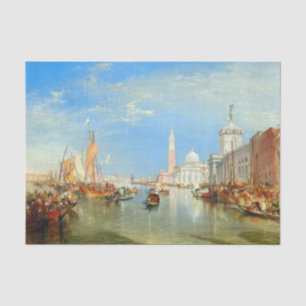 William Turner - Venice, The Dogana & San Giorgio Tissue Paper