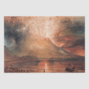 William Turner - Vesuvius in Eruption Tissue Paper