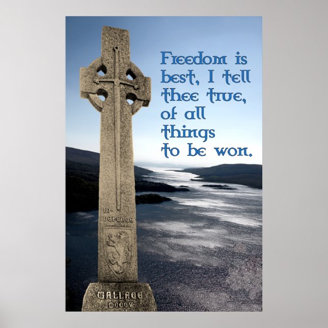 William Wallace Monument Poster Print (Front)