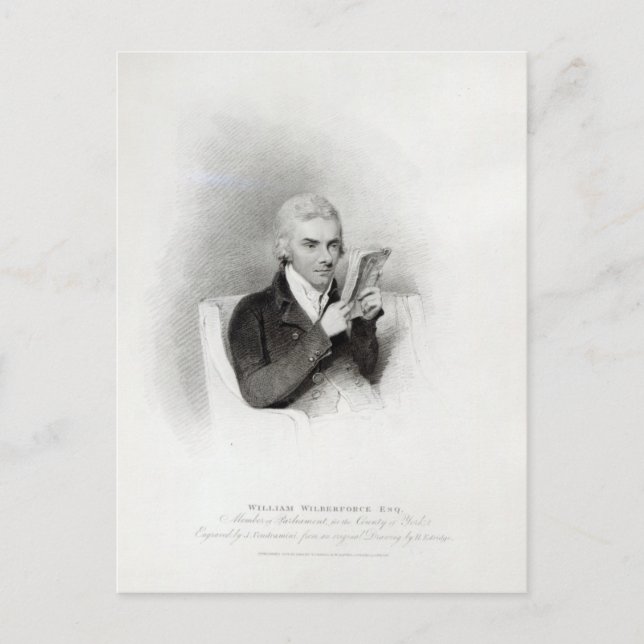 William Wilberforce Postcard (Front)