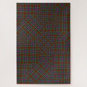 William Wilson Sons No 181 Tartan Jigsaw Puzzle