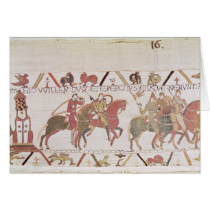 William's  army going to Mont Saint-Michel