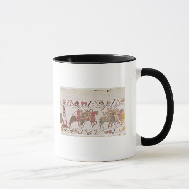 William's  army going to Mont Saint-Michel Mug (Right)