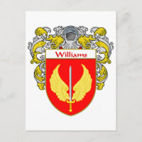 Williams Coat of Arms (Mantled)