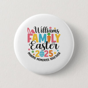 Williams Easter Family Matching 2 Inch Round Button