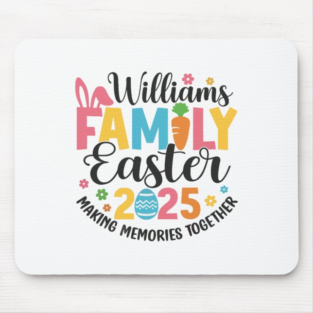 Williams Easter Family Matching  Mouse Pad (Front)