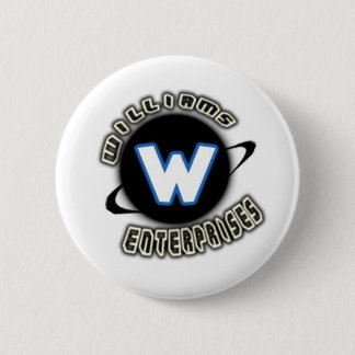 Williams Enterprises logo 2 Inch Round Button