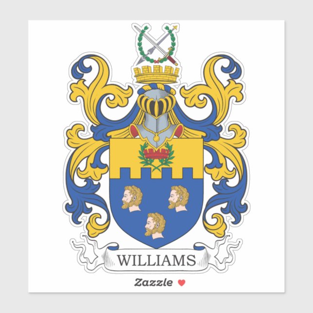 Williams Family Crest (Sheet)