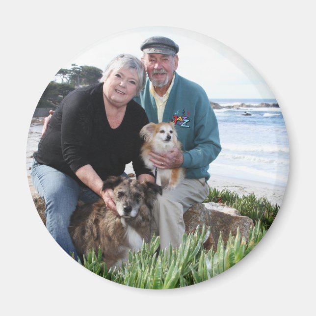 Williams Foxy and Corky Photo 3 Magnet (Front)