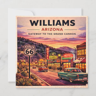 Williams Route 66 Grand Canyon Stationery Gift