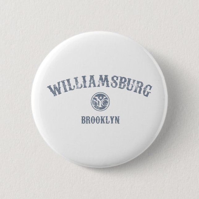 Williamsburg 2 Inch Round Button (Front)