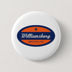 Williamsburg 2 Inch Round Button