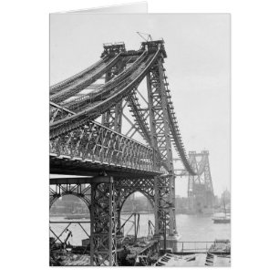 Williamsburg Bridge Construction, 1901