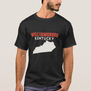 Williamsburg Kentucky USA State America Travel Ken T-Shirt