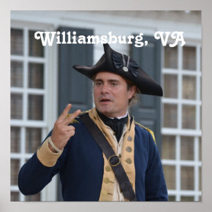 Williamsburg Soldier Poster