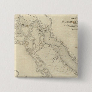 Williamsburg to the White House 2 Inch Square Button