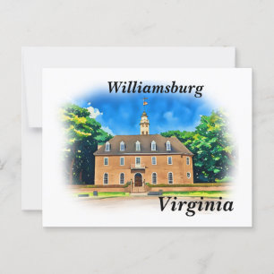 Williamsburg, Virginia Postcard