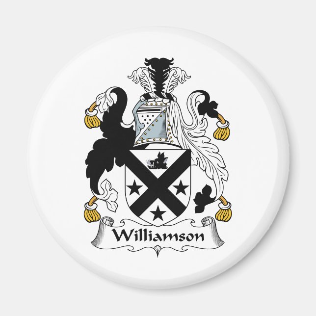 Williamson Family Crest Magnet (Front)