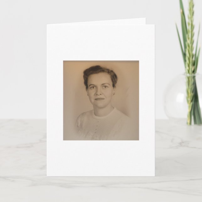 "Willie B" Shook Smith Card (Front)