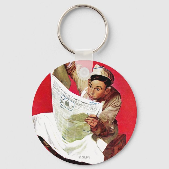Willie Gillis on K.P Keychain (Front)