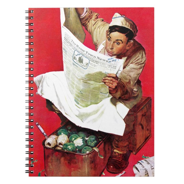 Willie Gillis on K.P Notebook (Front)