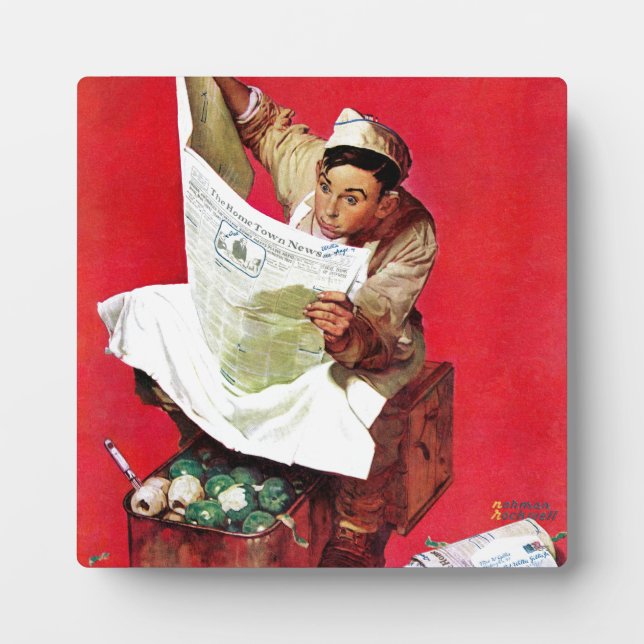 Willie Gillis on K.P Plaque (Front)