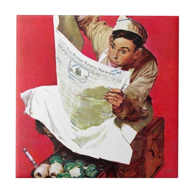 Willie Gillis on K.P Tile (Front)