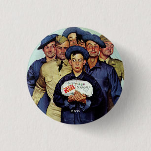 Willie Gillis' Package from Home 1 Inch Round Button