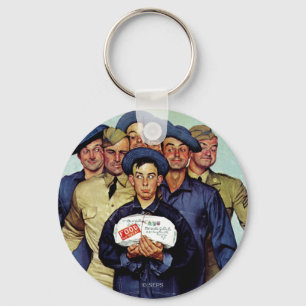 Willie Gillis' Package from Home Keychain